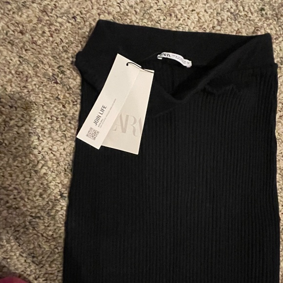 ZARA BLACK SKIRT - Picture 4 of 4